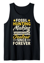 Hunter Artifacts Hunting - Fossil Hunting Gift Tank Top