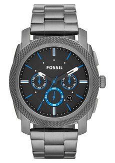 Fossil 'Machine' Chronograph Bracelet Watch