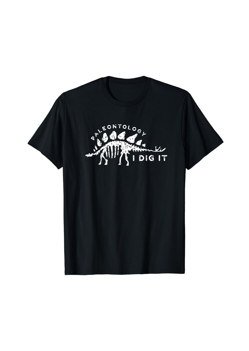 Paleontology T-Shirt Paleontologist Dino Fossil Hunter Tee T-Shirt