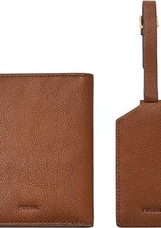 Fossil Passport Case and Luggage Tag Gift Set