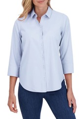 Foxcroft Charlie Cotton Button-Up Shirt