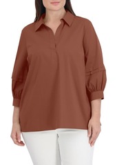 Foxcroft Frankie Button-Up Shirt