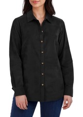Foxcroft Haven Corduroy Button-Up Shirt