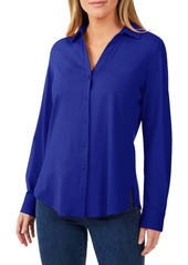 Foxcroft Mary Jersey Top