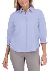 Foxcroft Olivia Three Quarter Sleeve Shirt