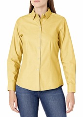 Foxcroft Womens Dianna Non-Iron Pinpoint Shirt   One Size