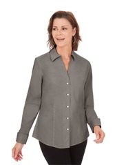 Foxcroft Womens Long Sleeve Lauren Essential Non Iron Shirt   One Size