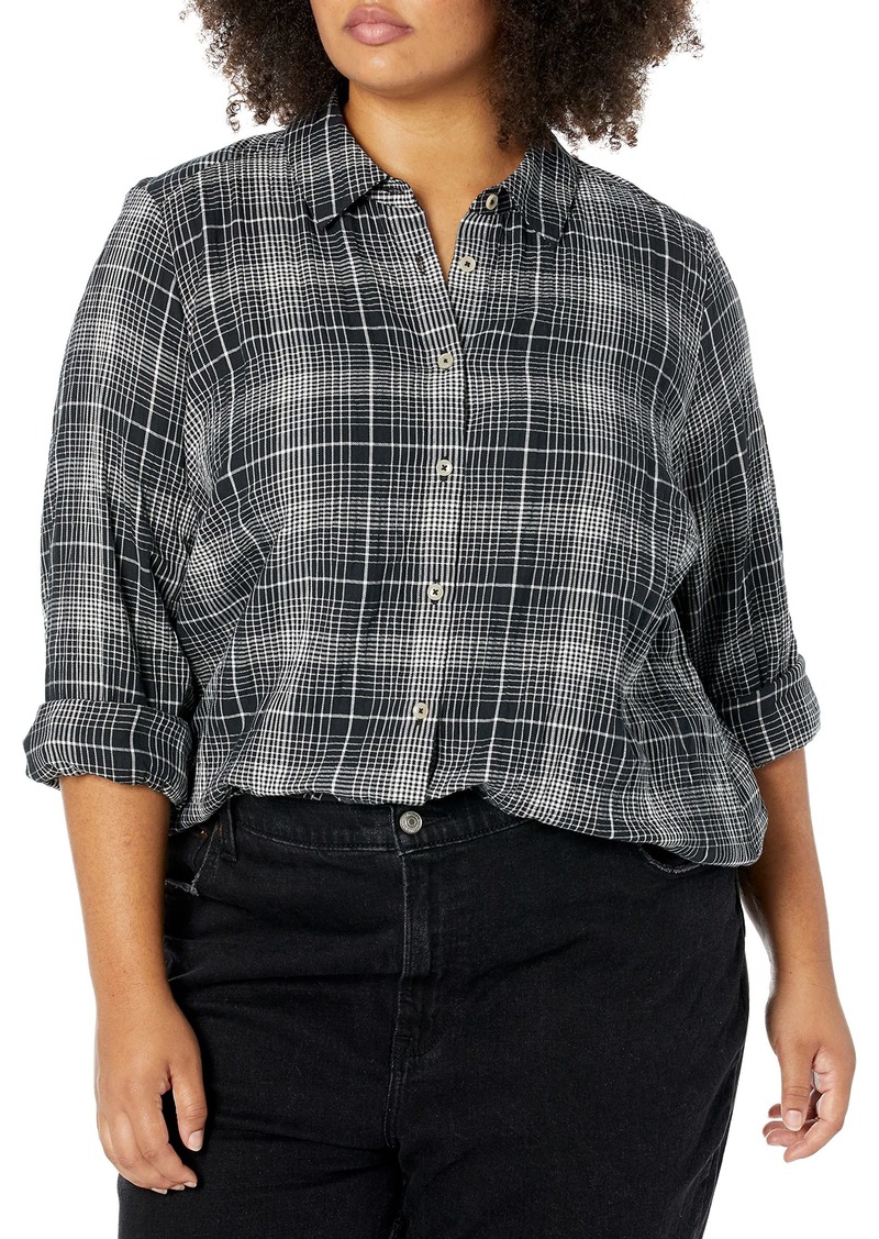 Foxcroft Women's Rhea Long Sleeve Plaid Perfection Blouse