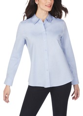 Foxcroft Shaped Fit Button-Up Shirt
