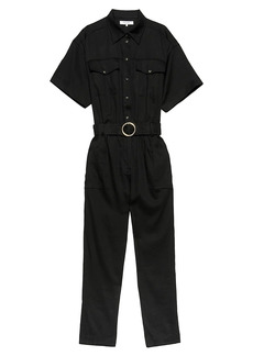 FRAME Arie Belted Jumpsuit