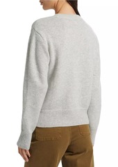 FRAME Clean Cashmere Crewneck Sweater