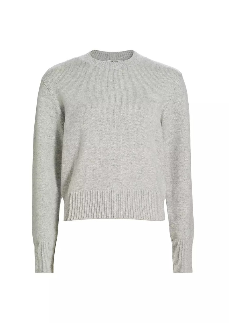 FRAME Clean Cashmere Crewneck Sweater