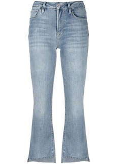 FRAME cropped-leg jeans