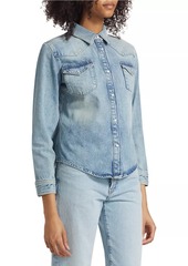 FRAME Fitted Denim Heritage Shirt