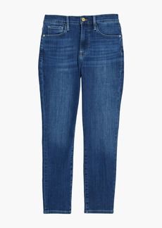 FRAME - Ali cropped high-rise skinny jeans - Blue - 23