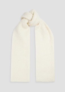 FRAME - Alpaca-blend scarf - White - OneSize