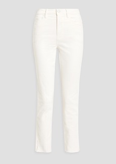FRAME - Aunt distressed high-rise skinny jeans - White - 23