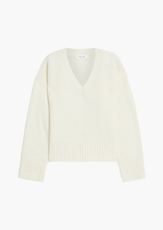 FRAME - Bouclé-knit wool-blend sweater - White - XS