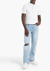 FRAME - Boxy bleached distressed denim jeans - Blue - 32