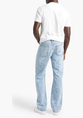 FRAME - Boxy bleached distressed denim jeans - Blue - 32