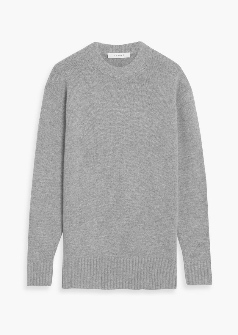 FRAME - Boyfriend cashmere sweater - Gray - XS