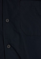 FRAME - Cotton and linen-blend shirt - Blue - S