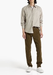 FRAME - Cotton and TENCEL™-blend twill shirt - Gray - XS