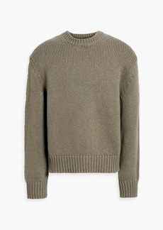 FRAME - Cotton-blend sweater - Neutral - L