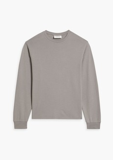 FRAME - Cotton-jersey sweatshirt - Gray - XL
