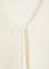 FRAME - Crochet-knit top - White - L