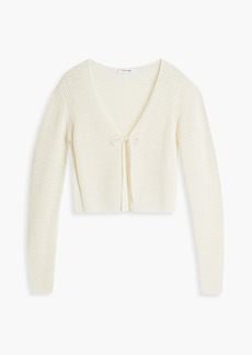 FRAME - Crochet-knit top - White - L