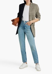 FRAME - Cropped high-rise tapered jeans - Blue - 26