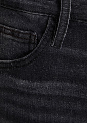 FRAME - The Straight whiskered denim jeans - Black - 30