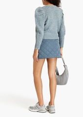 FRAME - Donegal wool-blend sweater - Blue - XS