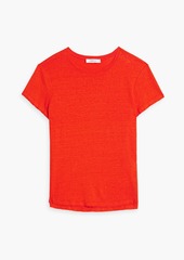 FRAME - Easy True linen-jersey T-shirt - Pink - XS