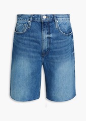 FRAME - Faded denim shorts - Blue - 23