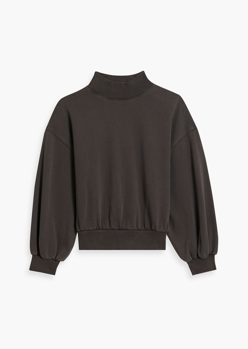 FRAME - French cotton-terry sweatshirt - Gray - XL