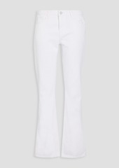 FRAME - High-rise bootcut jeans - White - 25