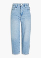 FRAME - High-rise tapered jeans - Blue - 24