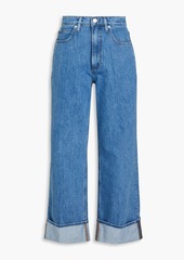 FRAME - High-rise wide-leg jeans - Blue - 29