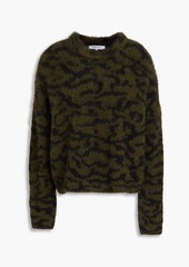 FRAME - Jacquard-knit sweater - Green - XS