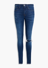 FRAME - Jagger skinny-fit distressed denim jeans - Blue - 29
