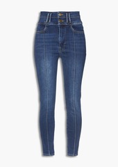 FRAME - Le Catroux high-rise skinny jeans - Blue - 26