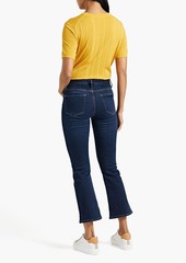 FRAME - Le Crop Mini Boot cropped mid-rise bootcut jeans - Blue - 23