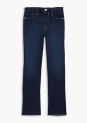 FRAME - Le Crop Mini Boot cropped mid-rise bootcut jeans - Blue - 23