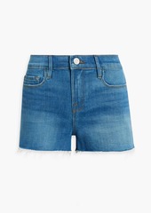 FRAME - Le Cutoff denim shorts - Blue - 28