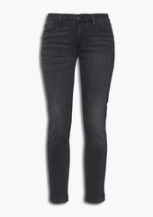 FRAME - Le Garcon low-rise straight-leg jeans - Gray - 26