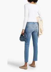 FRAME - Le Garcon mid-rise slim-leg jeans - Blue - 23