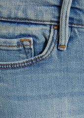 FRAME - Le Garcon mid-rise straight-leg jeans - Blue - 30