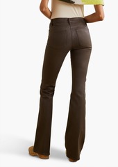 FRAME - Le High Flare coated jeans - Brown - 23